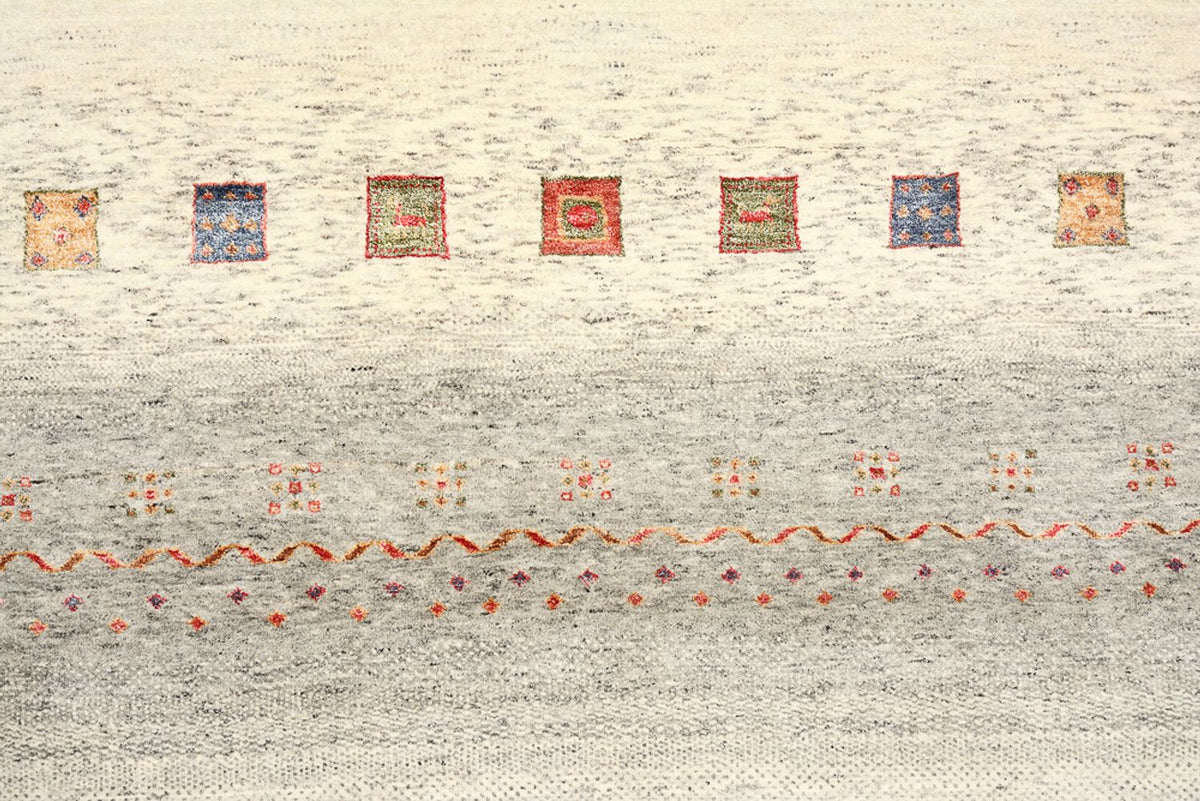 Tapis Gabbeh - Loribaft Indus - 341 x 248 cm - multicolore