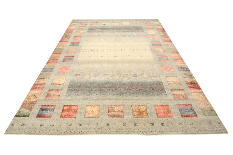 Tapis Gabbeh - Loribaft Indus - 341 x 248 cm - multicolore