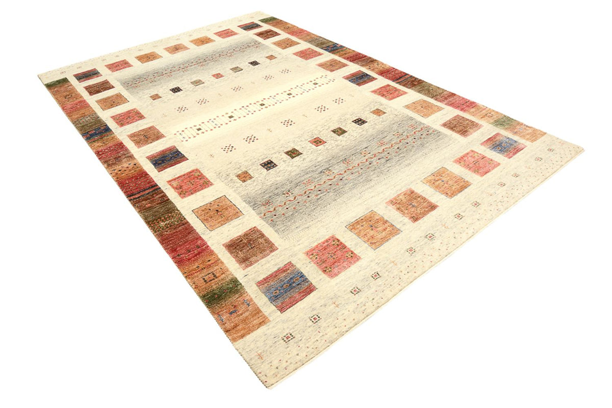 Tapis Gabbeh - Loribaft Indus - 302 x 206 cm - multicolore