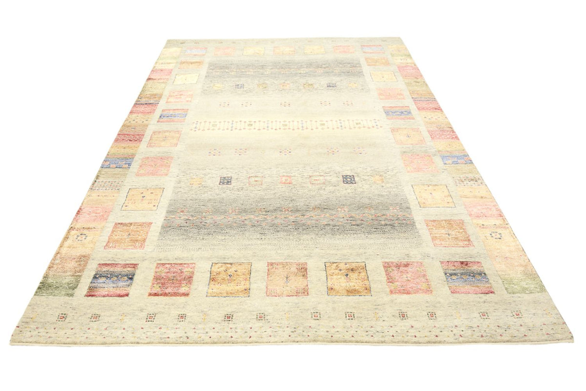 Tapis Gabbeh - Loribaft Indus - 302 x 206 cm - multicolore