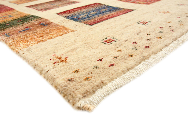 Tapis Gabbeh - Loribaft Indus - 204 x 156 cm - multicolore