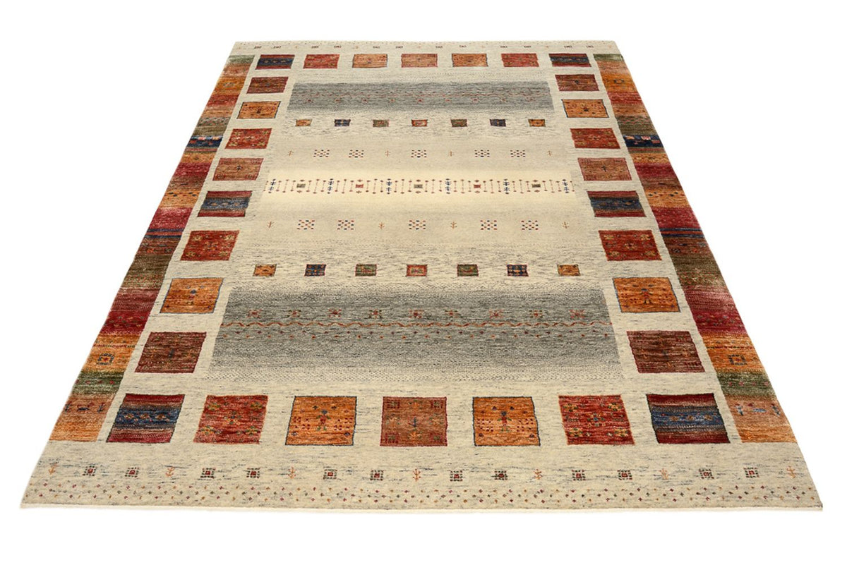 Tapis Gabbeh - Loribaft Indus - 235 x 170 cm - multicolore