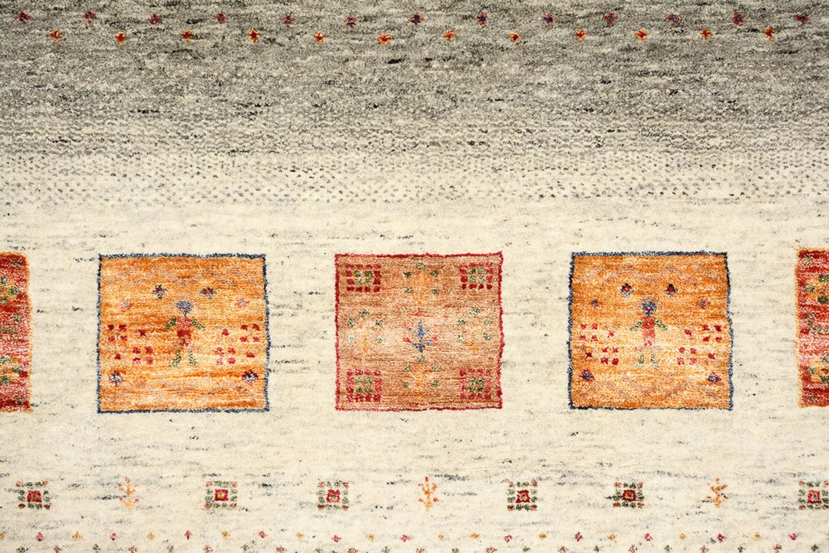 Tapis Gabbeh - Loribaft Indus - 235 x 170 cm - multicolore