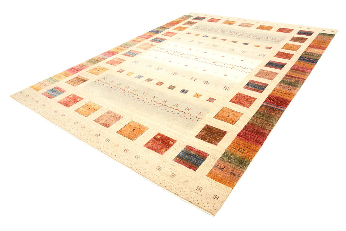 Tapis Gabbeh - Loribaft Indus - 345 x 247 cm - multicolore