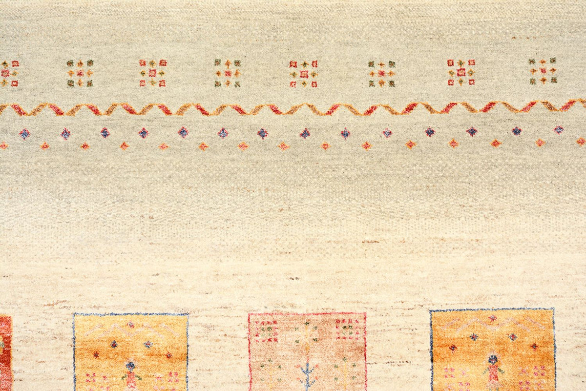 Tapis Gabbeh - Loribaft Indus - 345 x 247 cm - multicolore