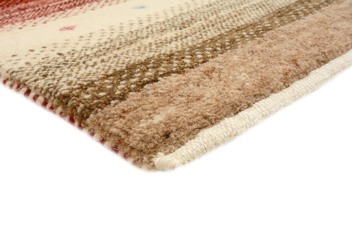 Tapis Gabbeh - Loribaft Indus - 240 x 175 cm - beige clair