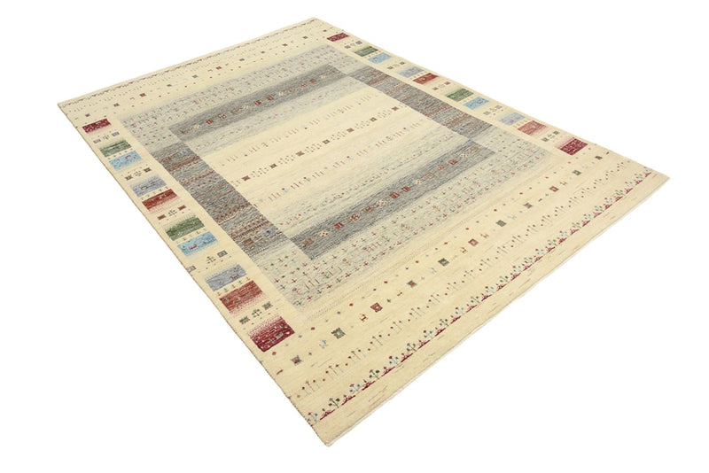 Tapis Gabbeh - Loribaft Indus - 243 x 171 cm - multicolore
