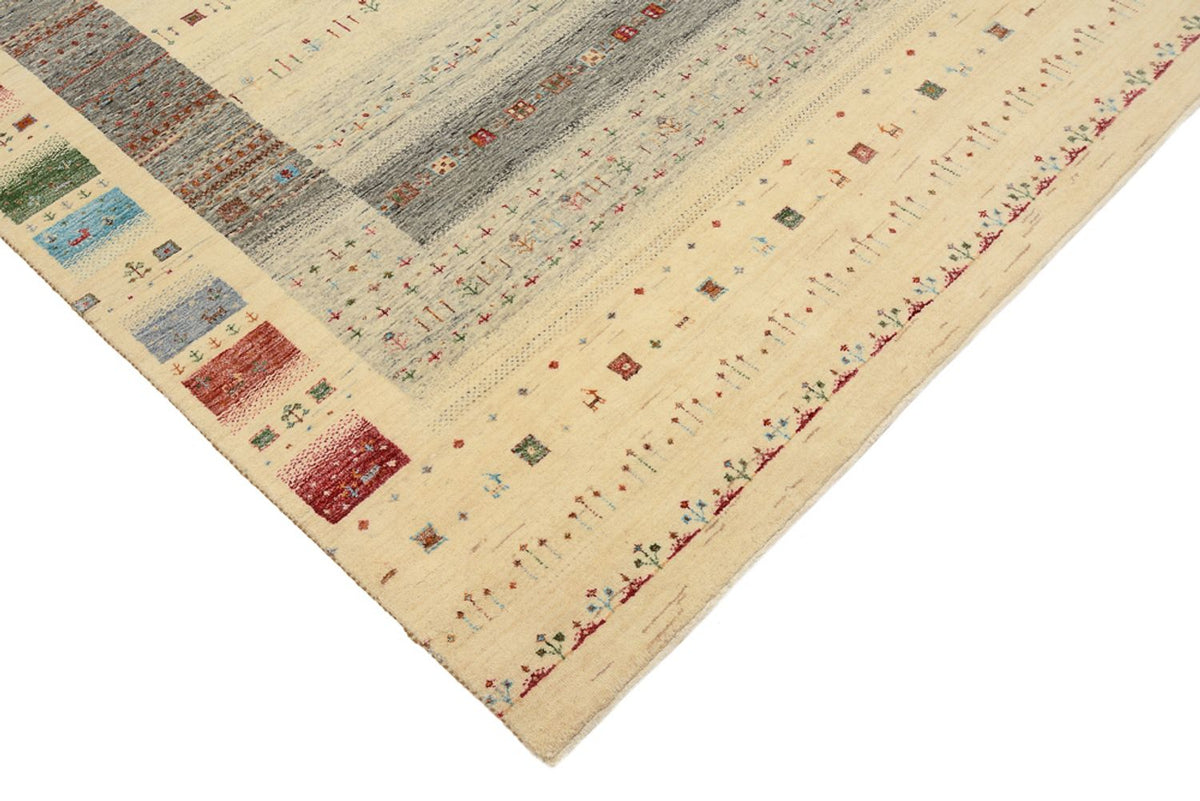 Tapis Gabbeh - Loribaft Indus - 243 x 171 cm - multicolore