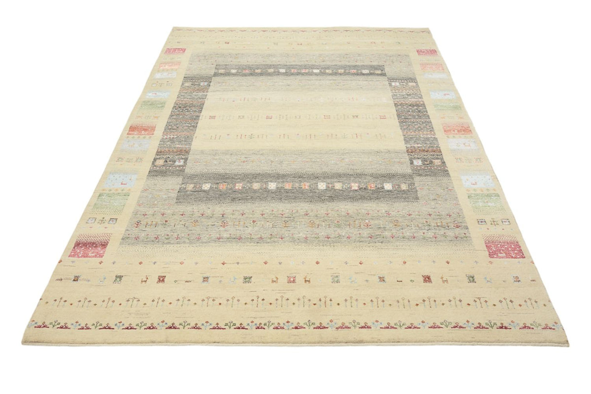 Tapis Gabbeh - Loribaft Indus - 243 x 171 cm - multicolore