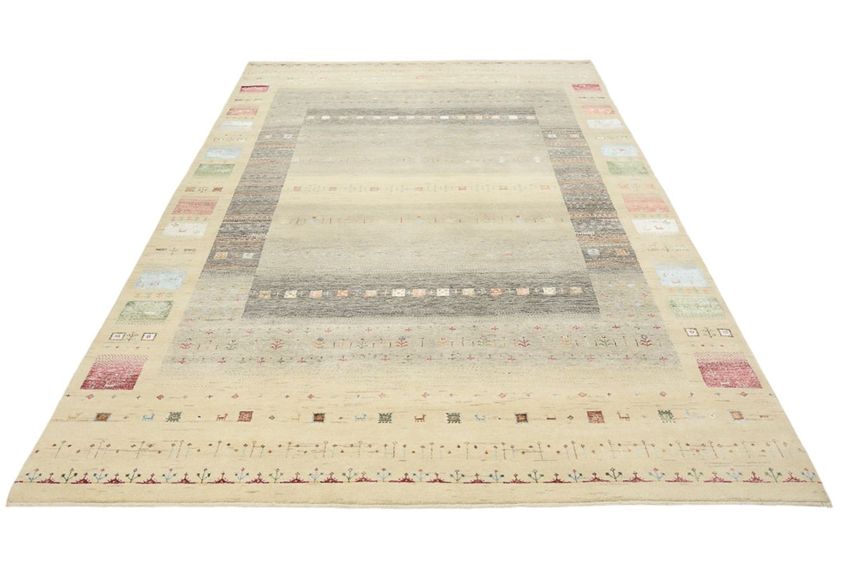 Tapis Gabbeh - Loribaft Indus - 304 x 201 cm - multicolore