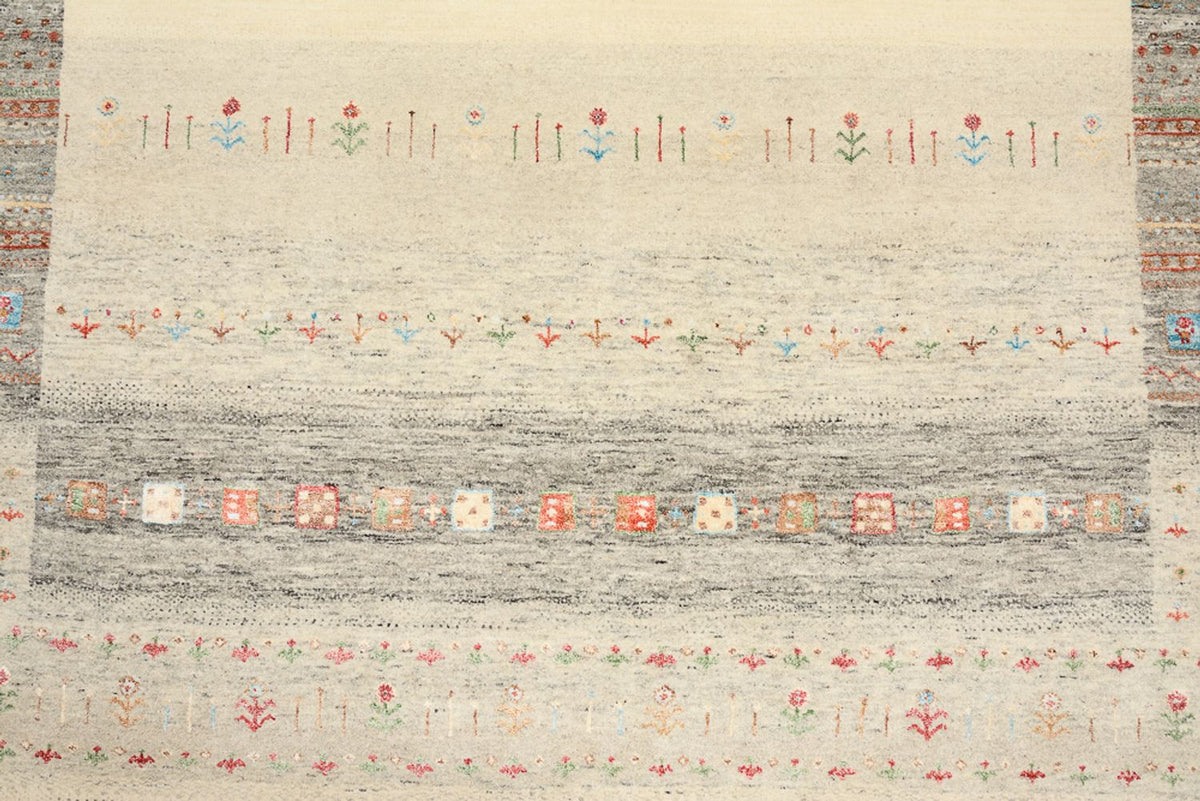 Tapis Gabbeh - Loribaft Indus - 252 x 203 cm - multicolore