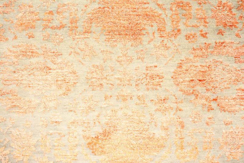 Tapis design - 200 x 154 cm - rouille