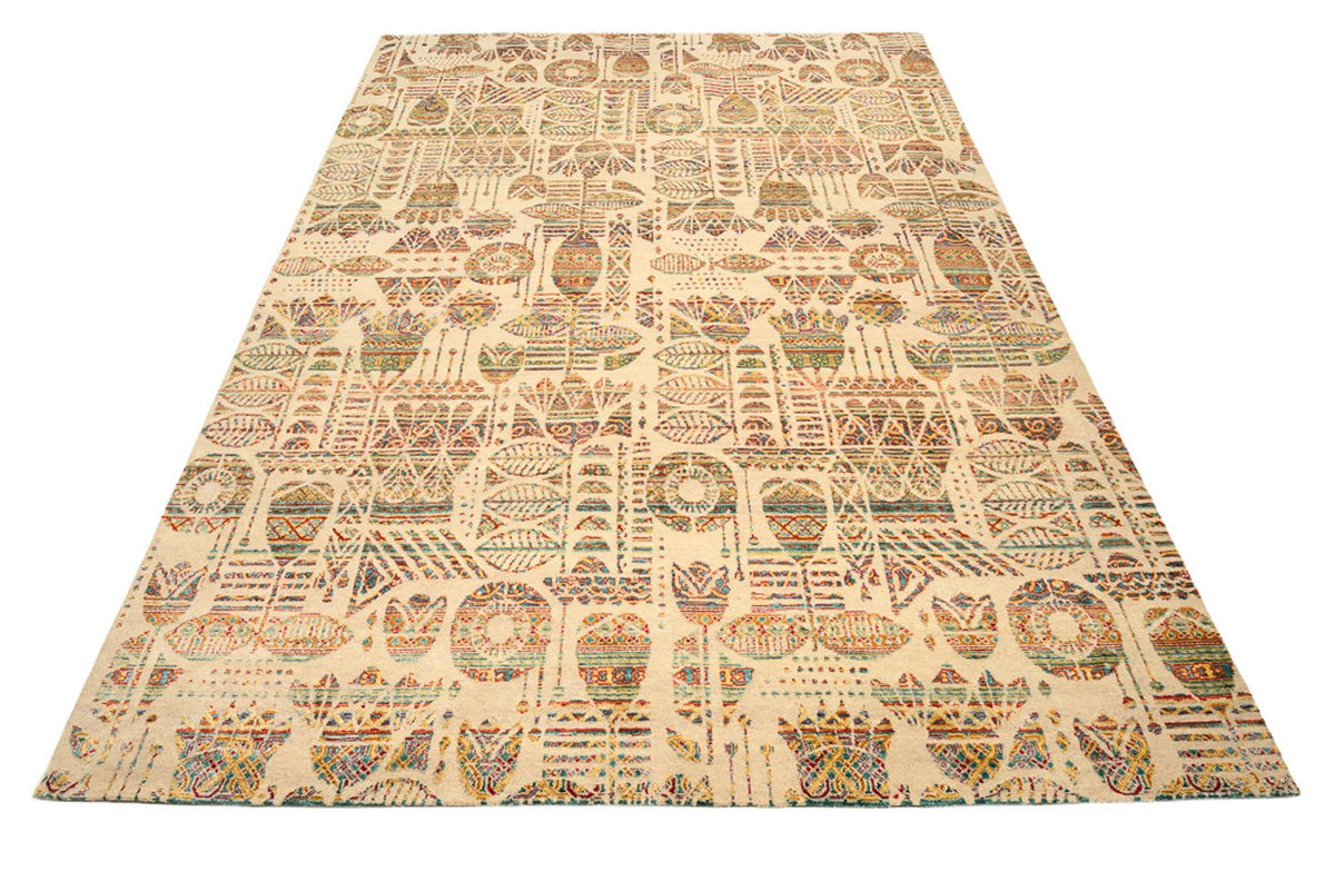 Tapis design - 366 x 271 cm - beige foncé
