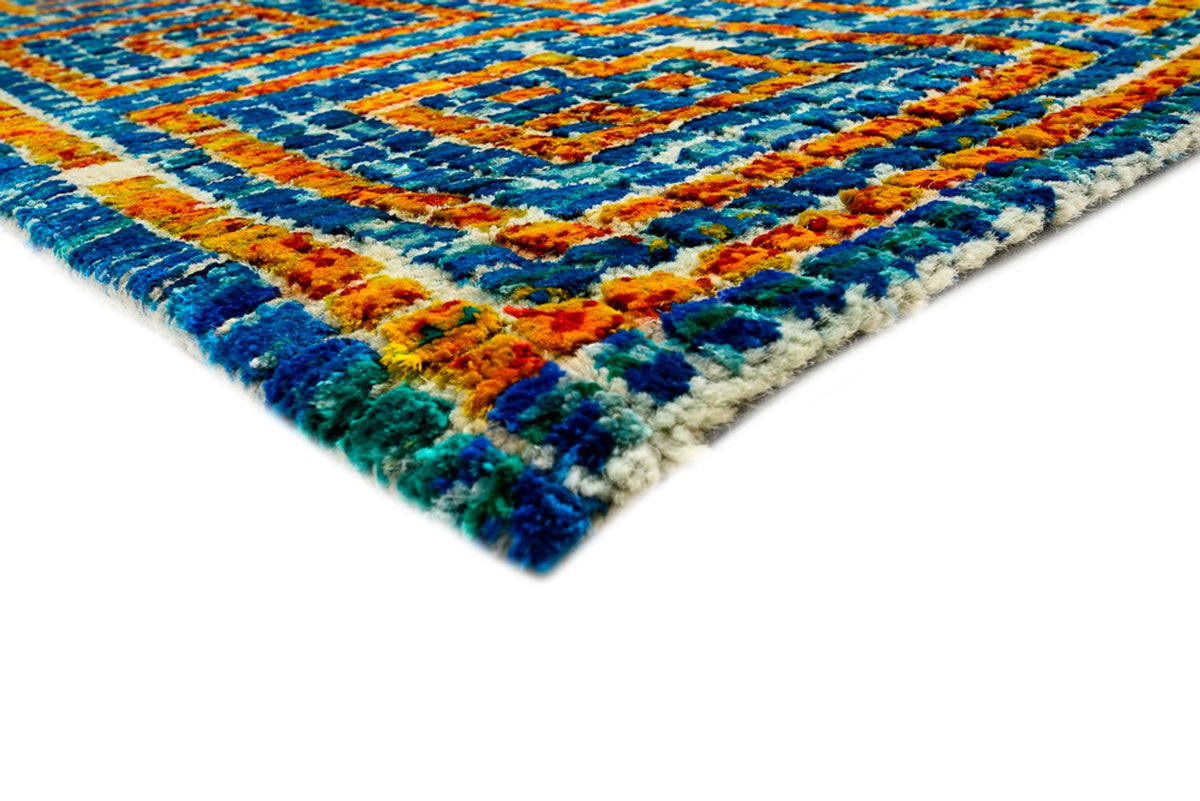 Tapis design - 309 x 245 cm - bleu