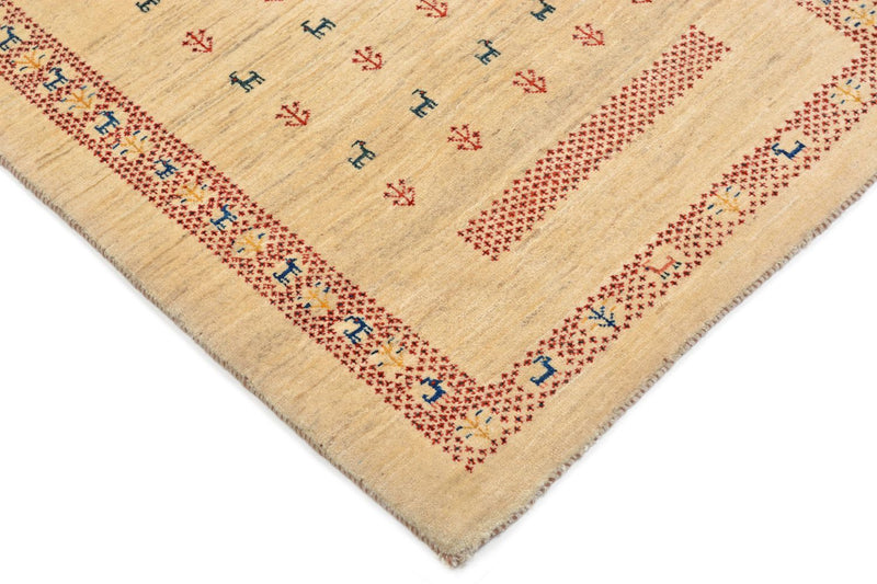 Tapis Gabbeh - Loribaft Persan - 113 x 84 cm - beige