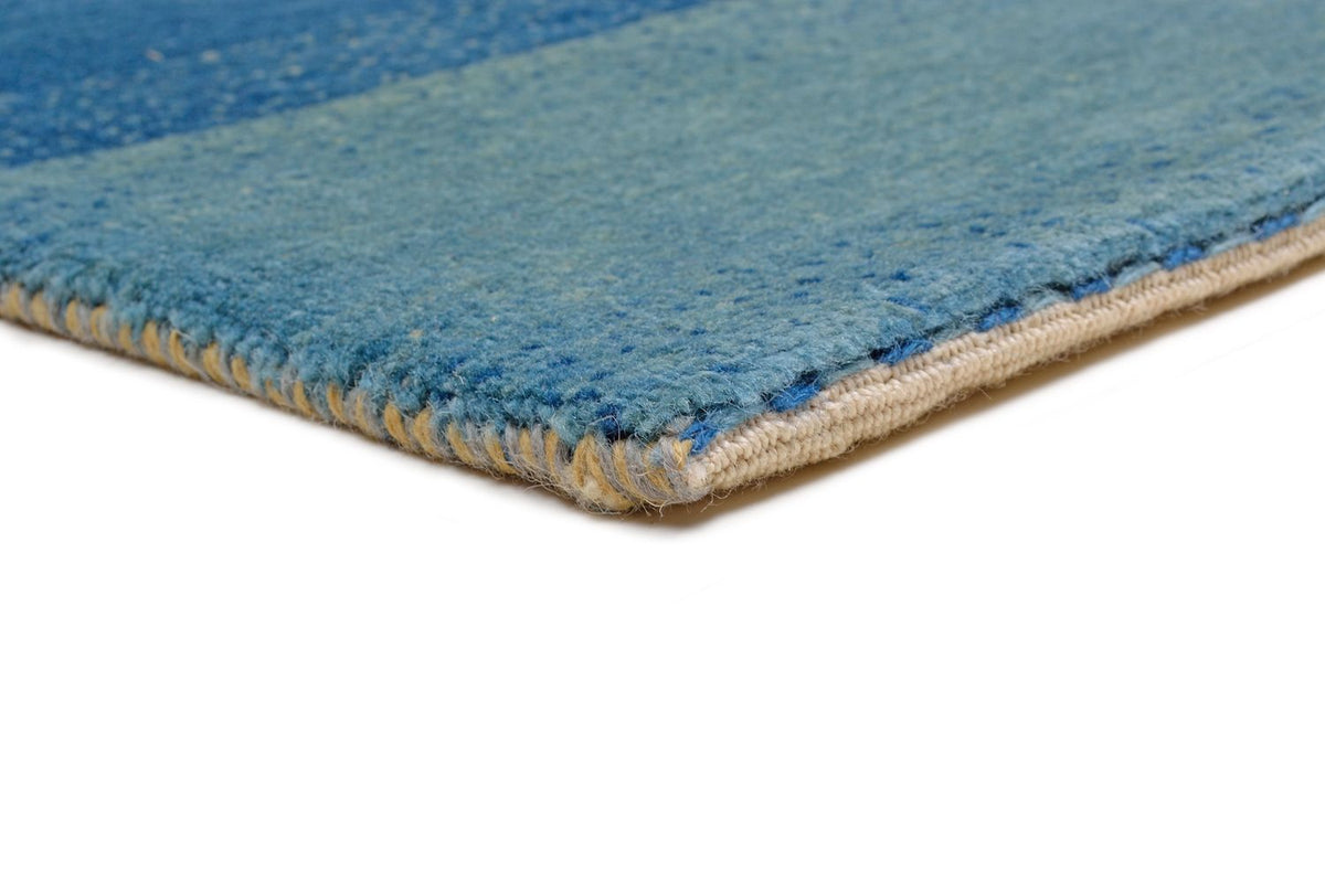 Tapis Gabbeh - Loribaft Persan - 197 x 150 cm - bleu