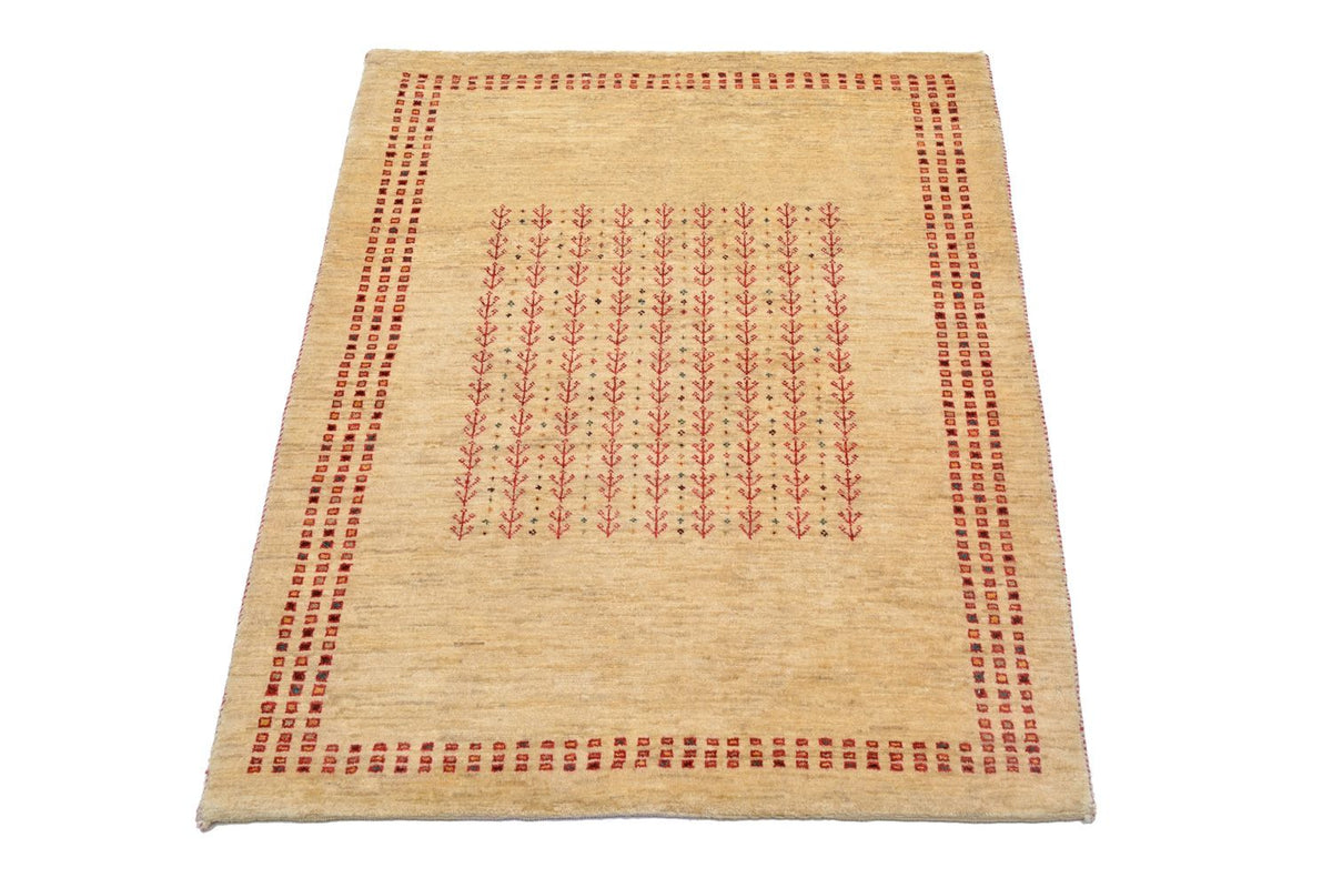 Tapis Gabbeh - Loribaft Persan - 119 x 81 cm - naturel