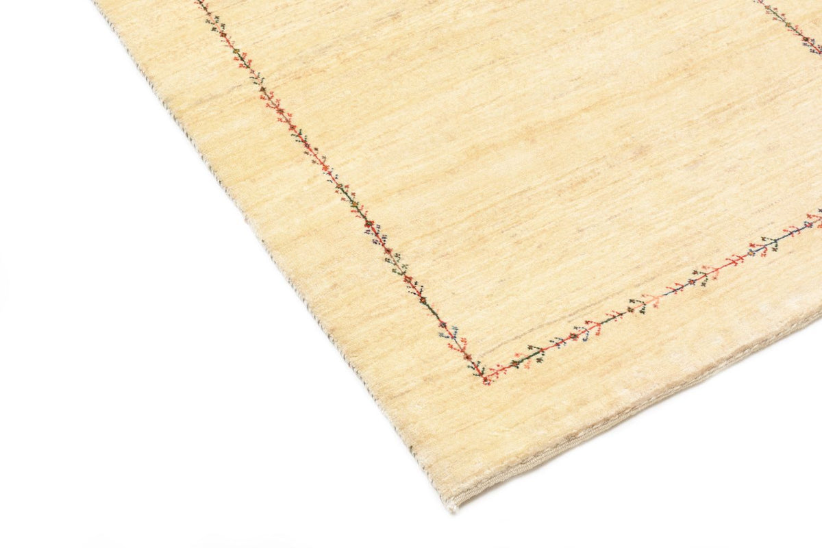 Tapis de couloir Tapis Gabbeh - Loribaft Persan - 199 x 79 cm - naturel