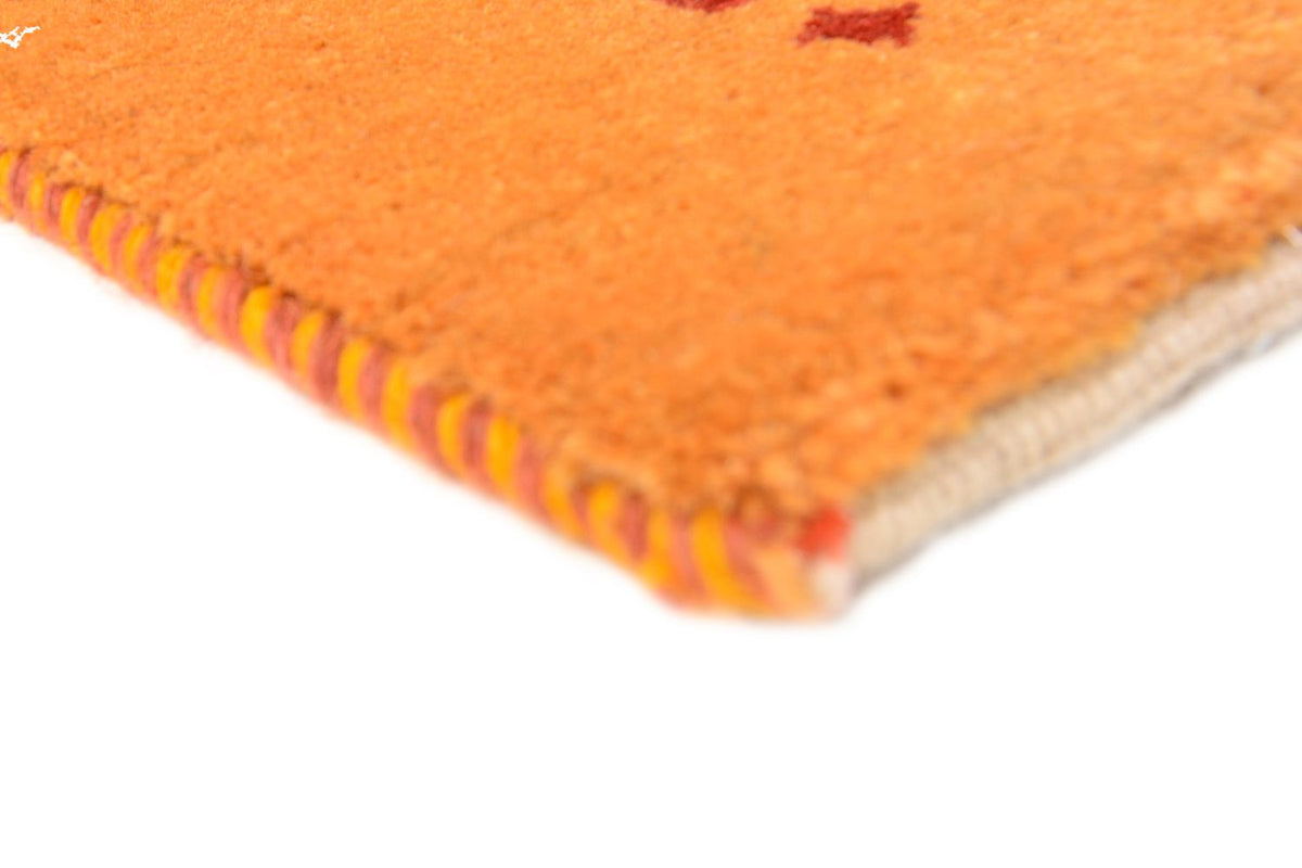 Tapis Gabbeh - Loribaft Persan - 98 x 62 cm - orange