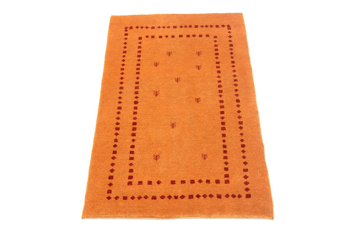 Tapis Gabbeh - Loribaft Persan - 98 x 62 cm - orange