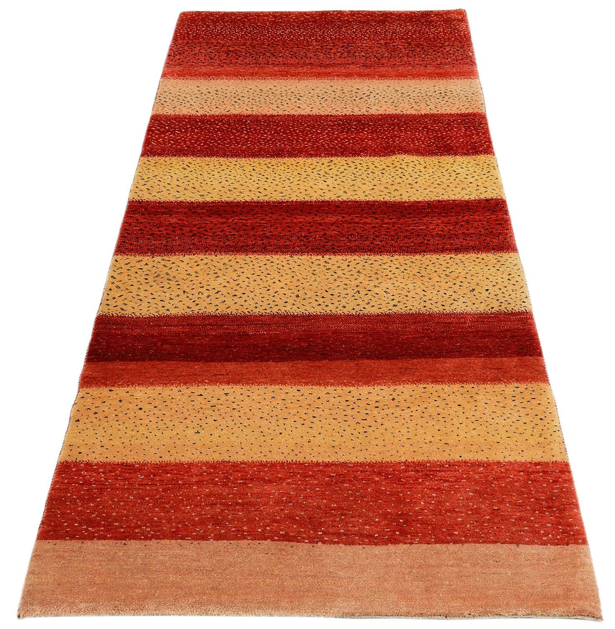 Tapis de couloir Tapis Gabbeh - Loribaft Persan - 202 x 86 cm - rouge