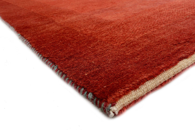 Tapis Gabbeh - Loribaft Persan - 149 x 101 cm - rouge