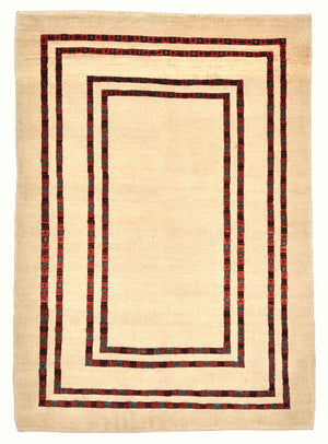 Tapis Gabbeh - Loribaft Persan - 179 x 127 cm - beige