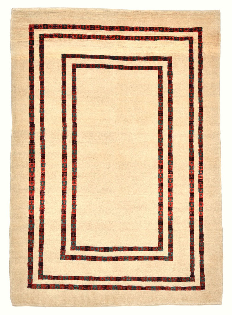 Tapis Gabbeh - Loribaft Persan - 179 x 127 cm - beige