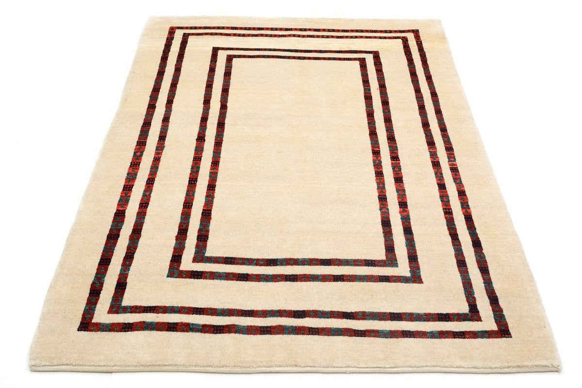 Tapis Gabbeh - Loribaft Persan - 179 x 127 cm - beige