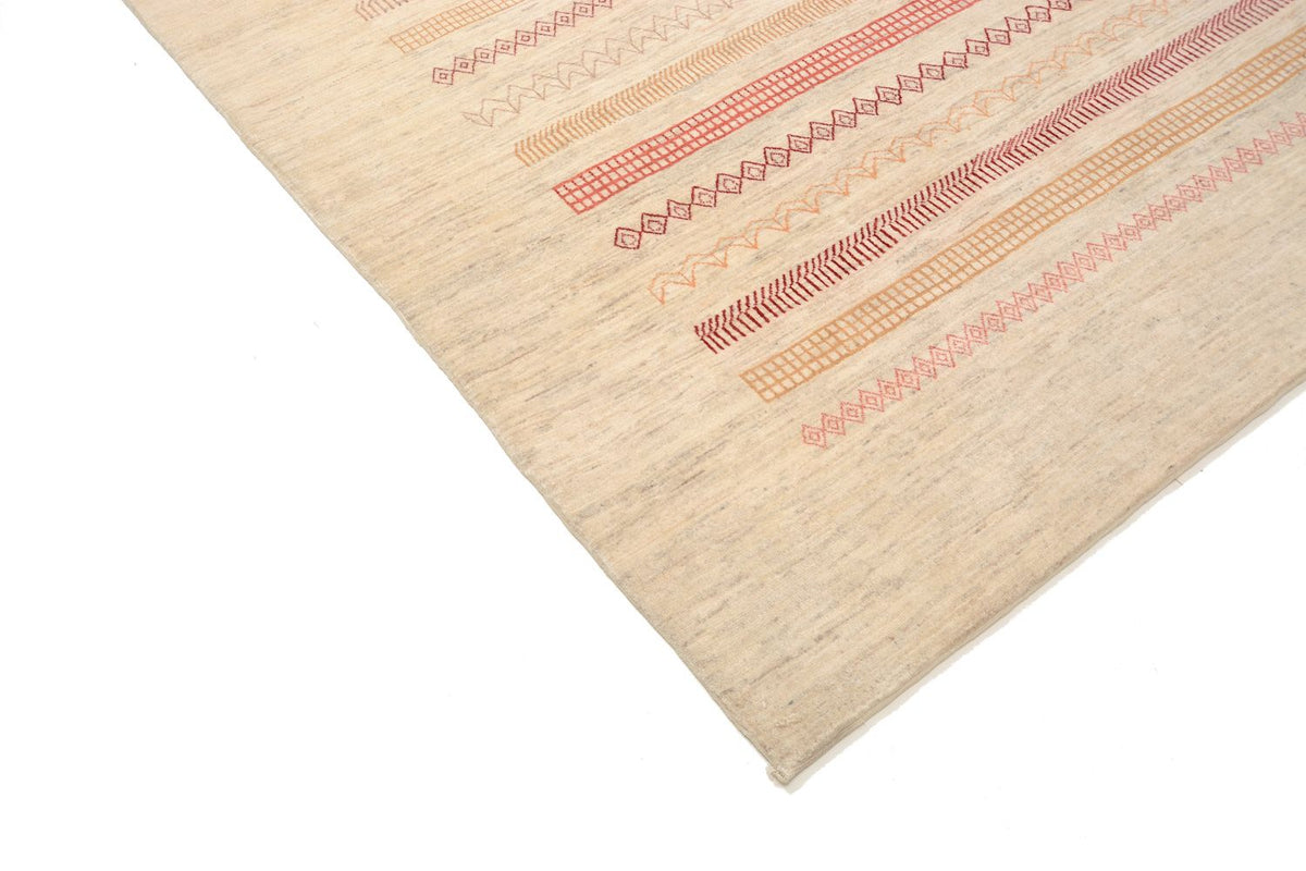 Tapis Gabbeh - Loribaft Persan - 301 x 205 cm - sable