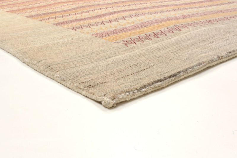 Tapis Gabbeh - Loribaft Persan - 206 x 128 cm - sable