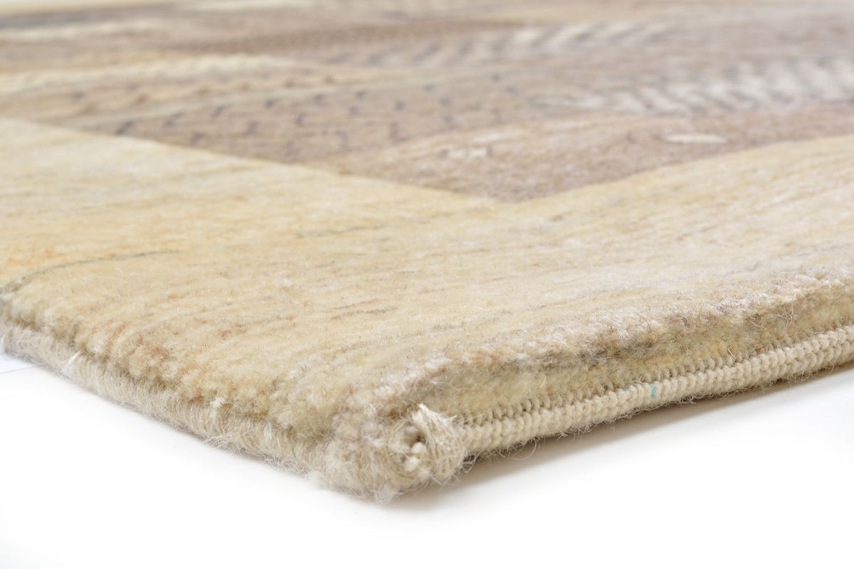 Tapis Gabbeh - Loribaft Persan - 156 x 110 cm - sable