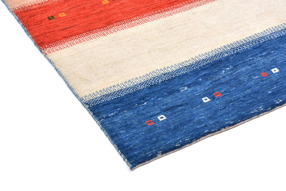 Tapis Gabbeh - Loribaft Persan - 198 x 101 cm - multicolore