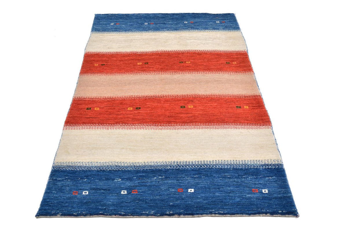 Tapis Gabbeh - Loribaft Persan - 198 x 101 cm - multicolore