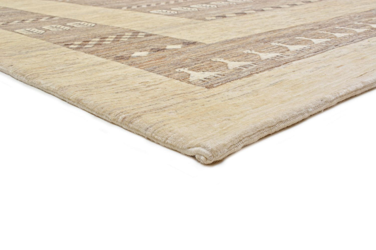 Tapis Gabbeh - Loribaft Persan - 253 x 203 cm - sable