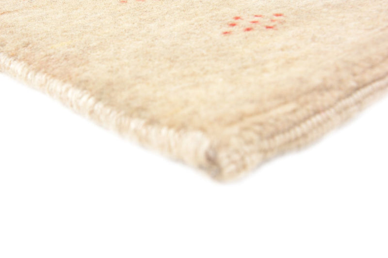 Tapis de couloir Tapis Gabbeh - Loribaft Persan - 201 x 85 cm - beige