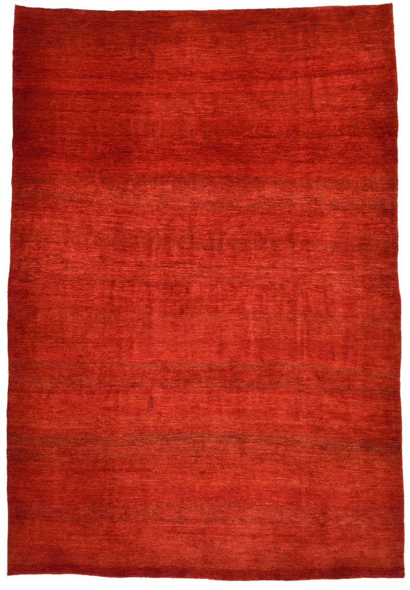 Tapis Gabbeh - Loribaft Persan - 424 x 292 cm - rouge