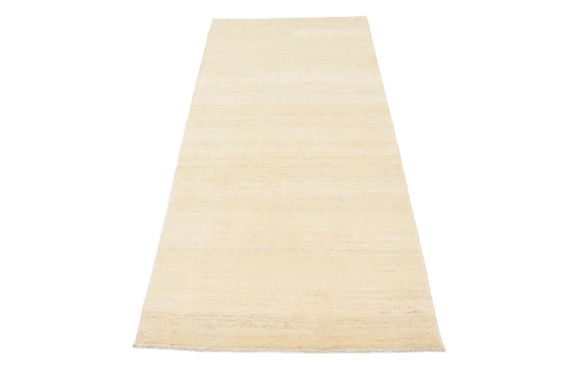 Tapis de couloir Tapis Gabbeh - Loribaft Persan - 206 x 85 cm - naturel