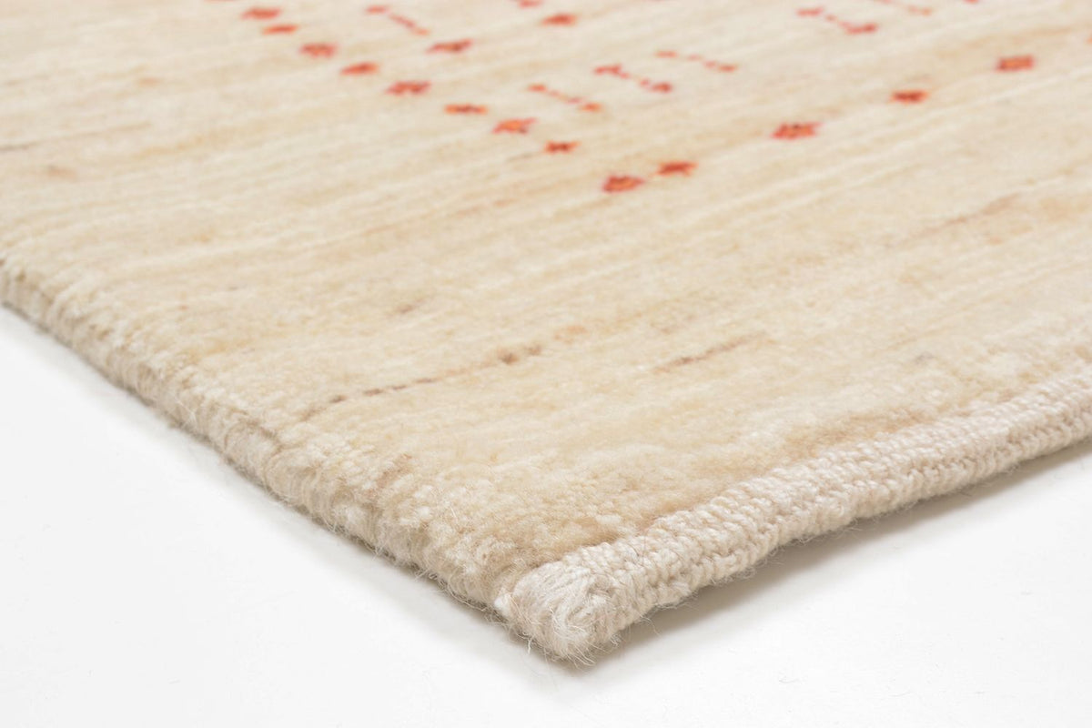 Tapis Gabbeh - Loribaft Persan - 201 x 119 cm - beige