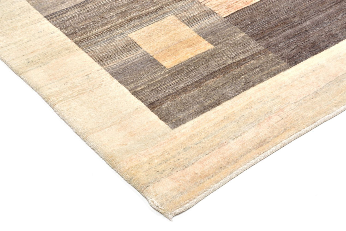 Tapis Gabbeh - Loribaft Persan - 233 x 152 cm - marron