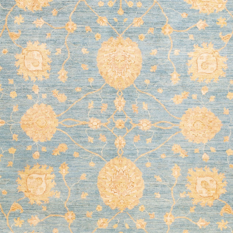 Tapis Ziegler - 343 x 248 cm - bleu clair