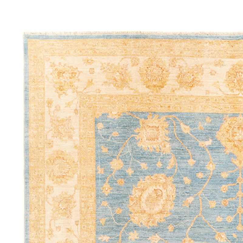 Tapis Ziegler - 343 x 248 cm - bleu clair