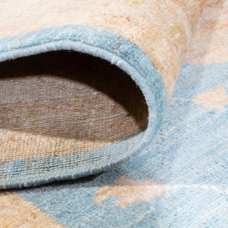 Tapis Ziegler - 343 x 248 cm - bleu clair