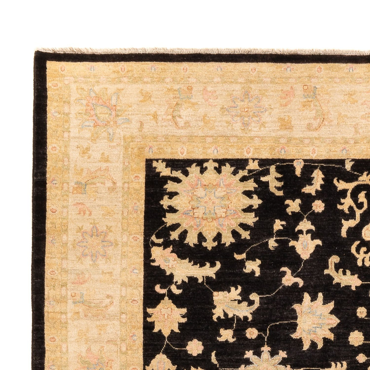 Tapis Ziegler - 342 x 259 cm - bleu foncé