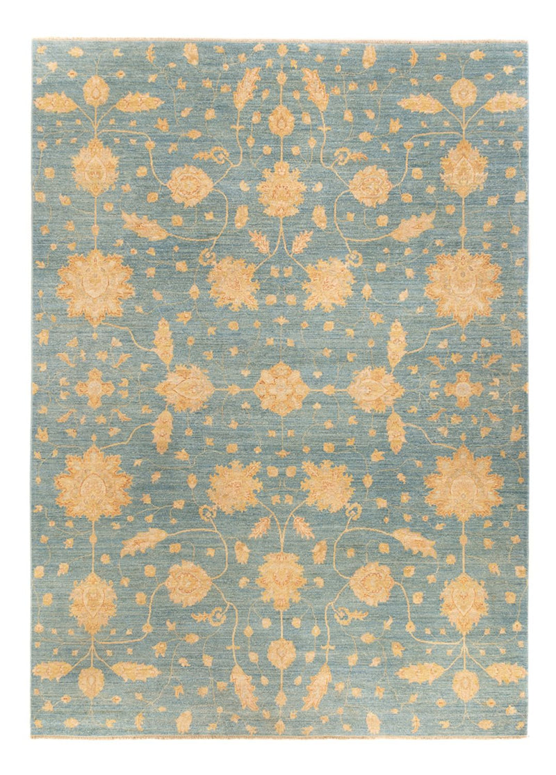 Tapis Ziegler - 348 x 252 cm - bleu de mer