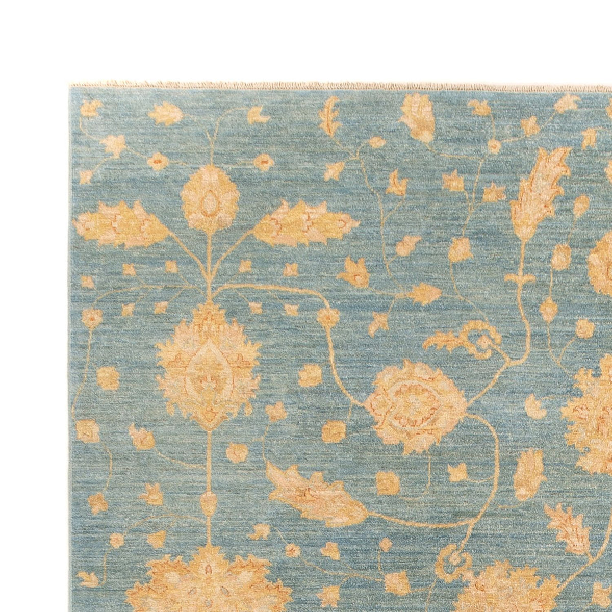 Tapis Ziegler - 348 x 252 cm - bleu de mer