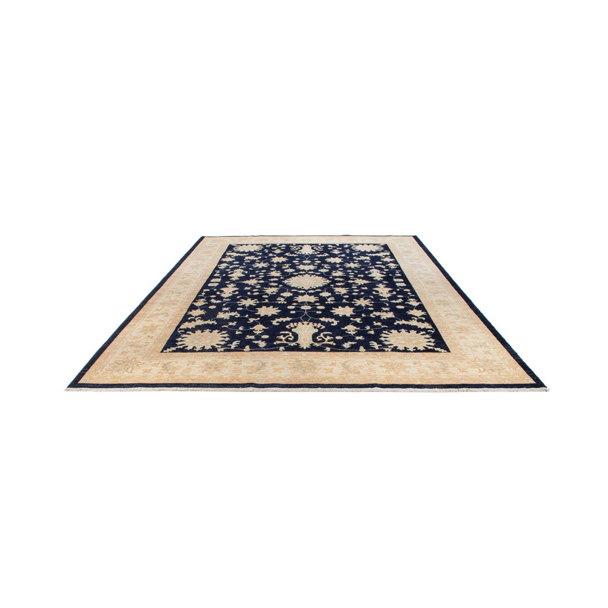 Tapis Ziegler - 332 x 248 cm - bleu foncé