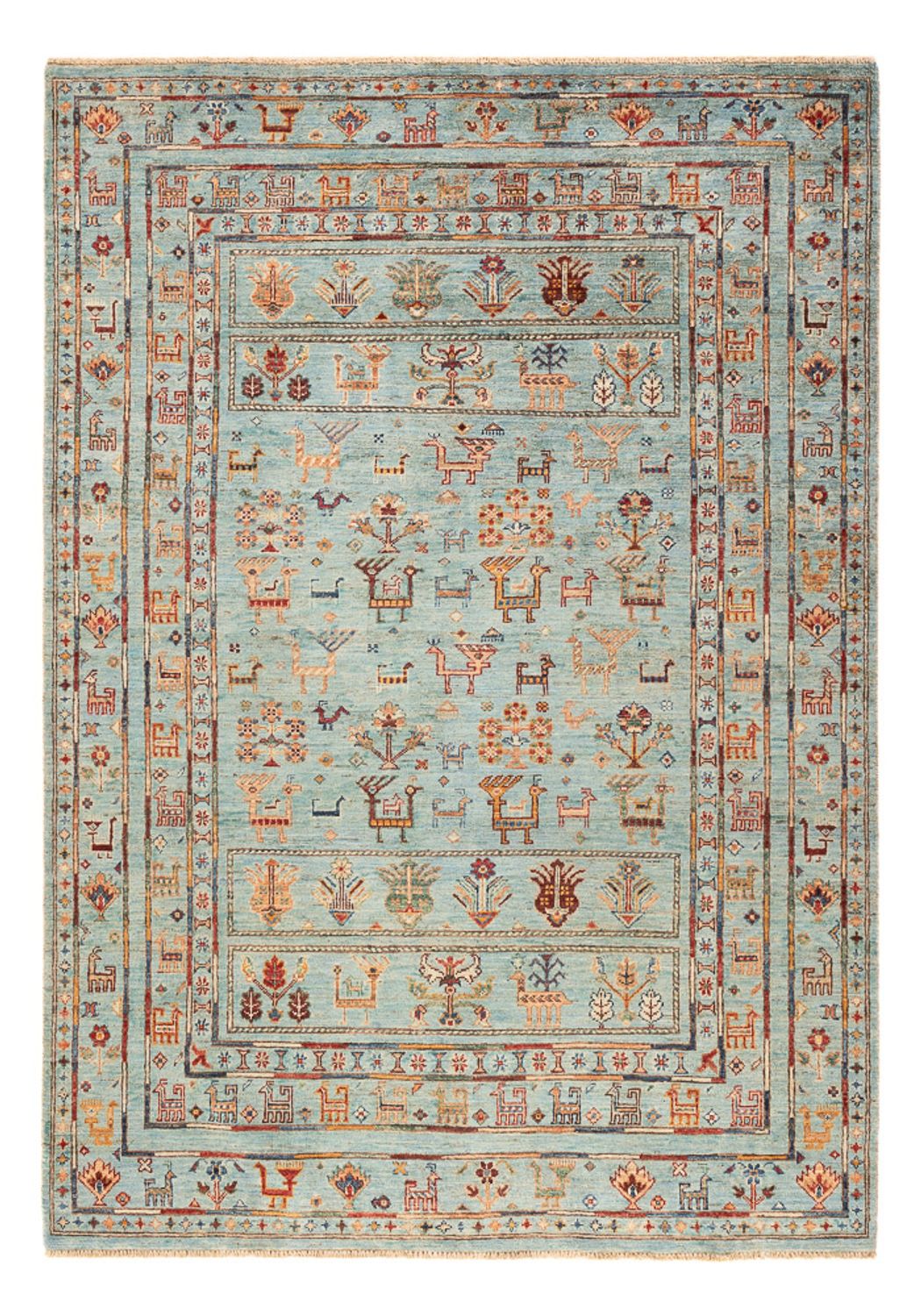 Tapis Ziegler - Ariana - 208 x 148 cm - bleu clair