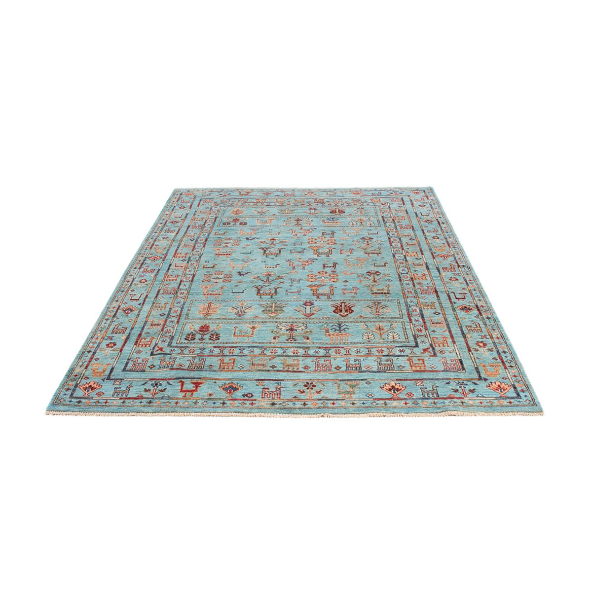 Tapis Ziegler - Ariana - 208 x 148 cm - bleu clair