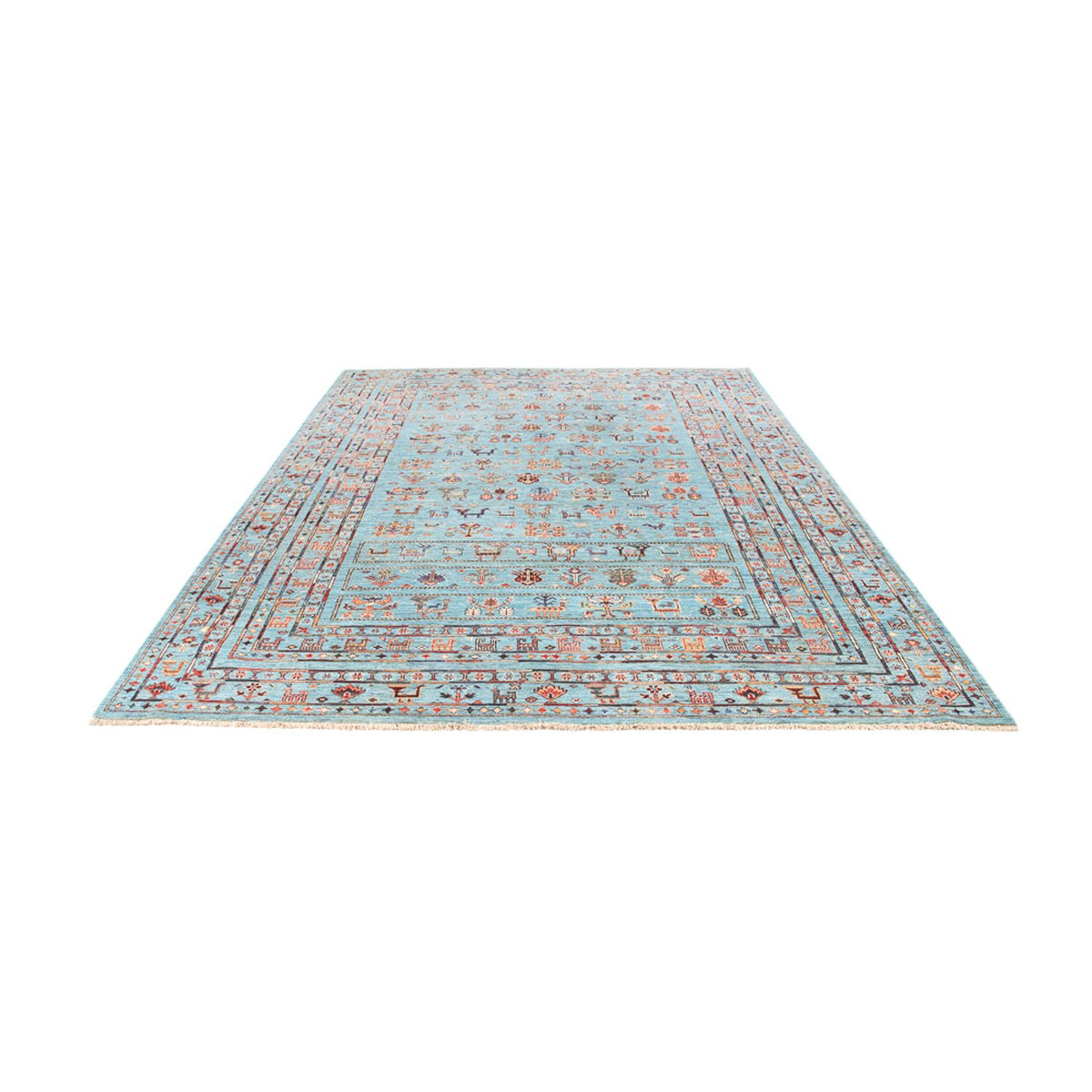 Tapis Ziegler - Ariana - 300 x 202 cm - bleu clair